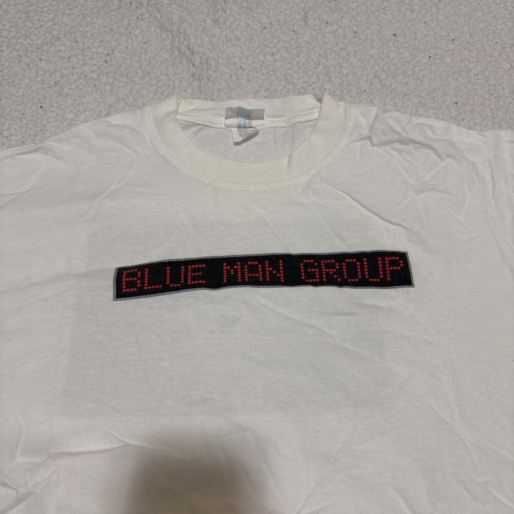 Vintage Blue Man Group Black Concert Graphic T-Shirt